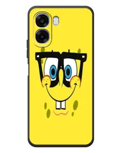 Чехол для OPPO A6x с картинкой «Минималистичный Спанч Боб»