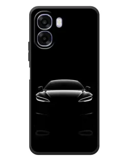 Чехол для OPPO A6x с картинкой «Силуэт Tesla Night»