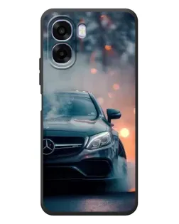Чохол для OPPO A6x з картинкою «Mercedes — нічне місто»