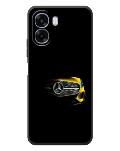 Чехол для OPPO A6x с картинкой «Mercedes — ретро стиль»