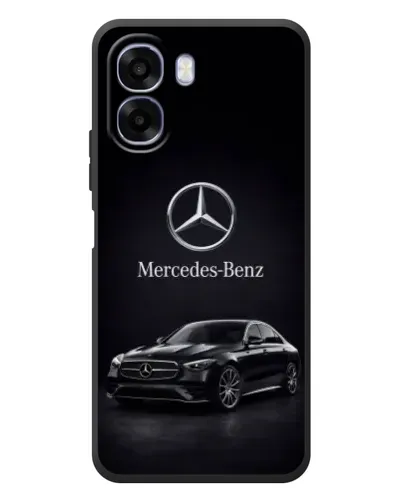 Чехол для OPPO A6x с картинкой «Mercedes — решетка радиатора»