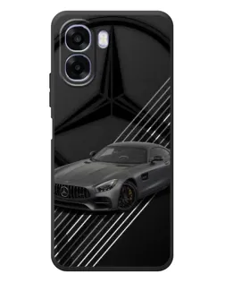 Чехол для OPPO A6x с картинкой «Mercedes AMG — графика»