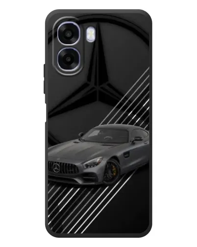 Чехол для OPPO A6x с картинкой «Mercedes AMG — графика»