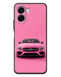 Чехол для OPPO A6x с картинкой «Розовый Mercedes AMG»