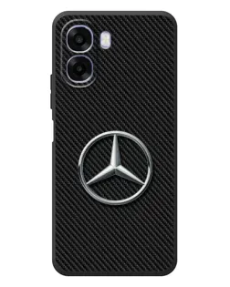 Чехол для OPPO A6x с картинкой «Карбоновый Mercedes стиль»