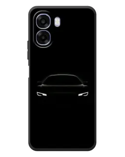 Чехол для OPPO A6x с картинкой «Взгляд Audi в темноте»