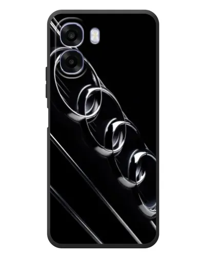 Чехол для OPPO A6x с картинкой «Audi — абстрактные кольца»