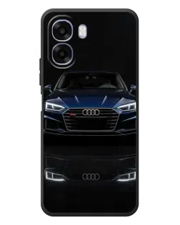 Чехол для OPPO A6x с картинкой «Audi — ночное отражение»