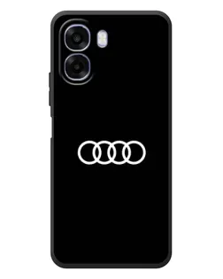Чехол для OPPO A6x с картинкой «Audi White Logo»