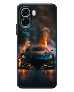 Чохол для OPPO A6x з картинкою «Lamborghini димна естетика»