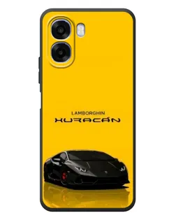 Чохол для OPPO A6x з картинкою «Lamborghini Huracan чорний»