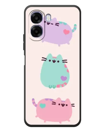 Чехол для OPPO A6x с картинкой «Pusheen трио» Чехол для OPPO A6x с картинкой «Pusheen трио»