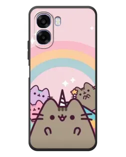 Чехол для OPPO A6x с картинкой «Единорог Pusheen»