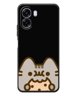 Чехол для OPPO A6x с картинкой «Пушин на черном»