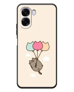 Чехол для OPPO A6x с картинкой «Пушин на шариках»