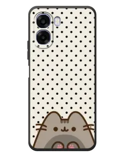 Чехол для OPPO A6x с картинкой «Пушин в горошек»