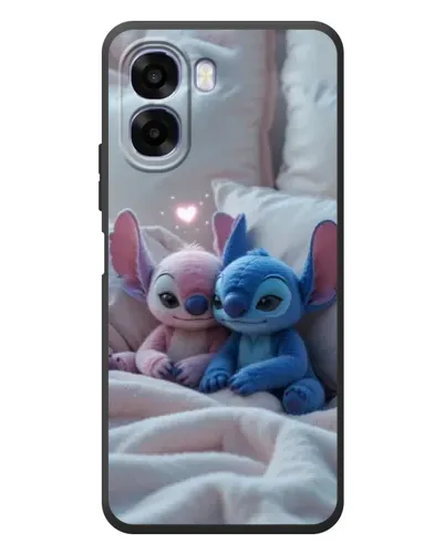 Чехол для OPPO A6x с картинкой «Плюшевые Стич Ангел» Чехол для OPPO A6x с картинкой «Плюшевые Стич Ангел»