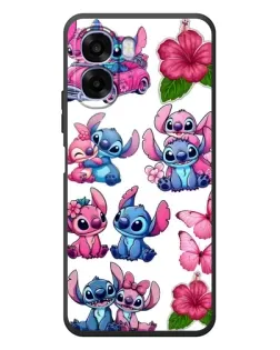 Чехол для OPPO A6x с картинкой «Стикеры Stitch и Angel» Чехол для OPPO A6x с картинкой «Стикеры Stitch и Angel»