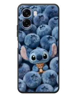 Чехол для OPPO A6x с картинкой «Стич и голубика» Чехол для OPPO A6x с картинкой «Стич и голубика»