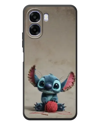 Чехол для OPPO A6x с картинкой «Стич на коричневом фоне» Чехол для OPPO A6x с картинкой «Стич на коричневом фоне»