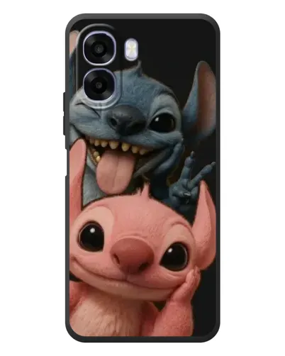 Чехол для OPPO A6x с картинкой «Стич и Ангел» Чехол для OPPO A6x с картинкой «Стич и Ангел»