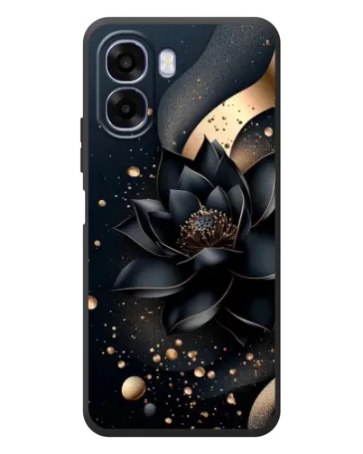 Чехол для OPPO A6x с картинкой «Черный лотос»