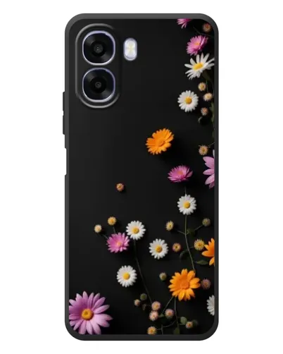 Чехол для OPPO A6x с картинкой «Цветочная композиция»