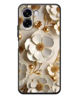 Чехол для OPPO A6x с картинкой «Белие бумажние цвети» Чехол для OPPO A6x с картинкой «Белие бумажние цвети»