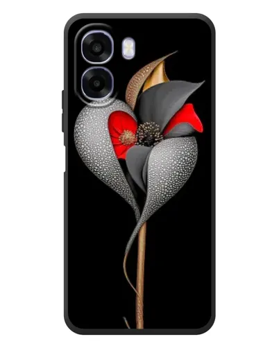 Чехол для OPPO A6x с картинкой «Серебряный фантазийный цветок» Чехол для OPPO A6x с картинкой «Серебряный фантазийный цветок»