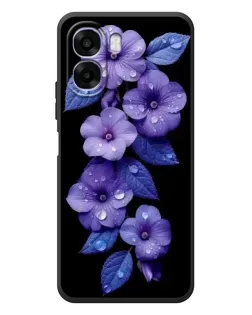 Чехол для OPPO A6x с картинкой «Фиолетовые цветы с росою» Чехол для OPPO A6x с картинкой «Фиолетовые цветы с росою»