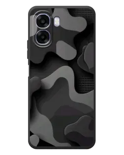 Чехол для OPPO A6x с картинкой «Темный абстрактный камуфляж» Чехол для OPPO A6x с картинкой «Темный абстрактный камуфляж»