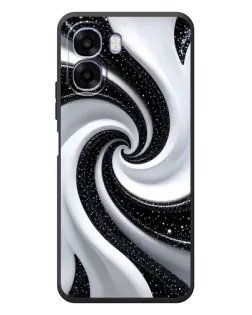 Чехол для OPPO A6x с картинкой «Черно-белая спираль» Чехол для OPPO A6x с картинкой «Черно-белая спираль»