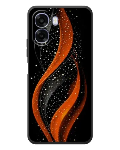 Чехол для OPPO A6x с картинкой «Огненная звездная волна»
