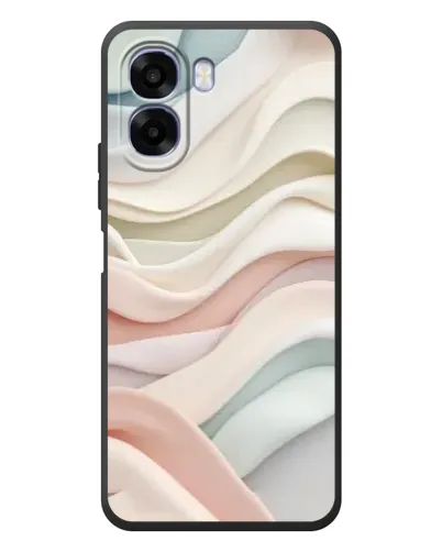 Чехол для OPPO A6x с картинкой «Пастельные нежные волны»