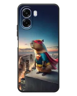 Чехол для OPPO A6x с картинкой «Капи-мен супергерой»