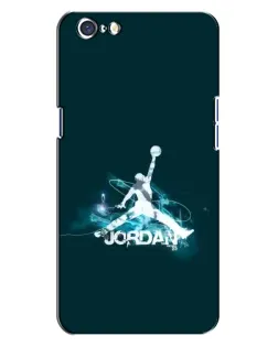 Чехол для OPPO A71 с картинкой «Jordan Blue Fire» Чехол для OPPO A71 с картинкой «Jordan Blue Fire»