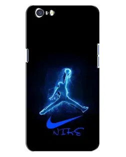 Чехол для OPPO A71 с картинкой «Jordan Neon Blue» Чехол для OPPO A71 с картинкой «Jordan Neon Blue»