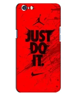 Чехол для OPPO A71 с картинкой «Nike Just Do It» Чехол для OPPO A71 с картинкой «Nike Just Do It»