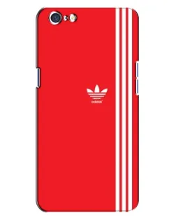Чохол для OPPO A71 з картинкою «Червоний мінімалізм Adidas»