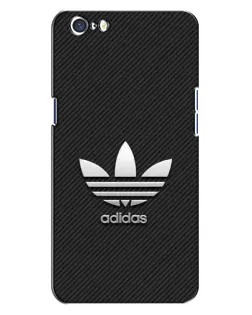 Чохол для OPPO A71 з картинкою «Adidas Карбонова текстура»