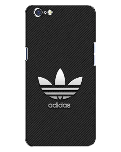 Чохол для OPPO A71 з картинкою «Adidas Карбонова текстура»