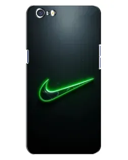 Чохол для OPPO A71 з картинкою «Неоновий контур Nike» Чохол для OPPO A71 з картинкою «Неоновий контур Nike»