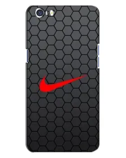 Чохол для OPPO A71 з картинкою «Nike — карбонова сітка»