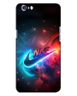Чохол для OPPO A71 з картинкою «Вогняний логотип Nike»