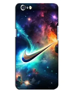 Чохол для OPPO A71 з картинкою «Космічний Nike Swoosh»
