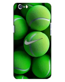 Чохол для OPPO A71 з картинкою «Тенісні м'ячі Найк»