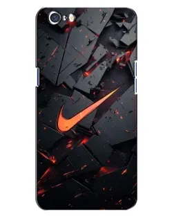 Чохол для OPPO A71 з картинкою «Nike — ефект розломів»