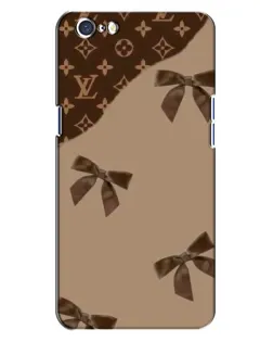 Чохол для OPPO A71 з картинкою «LV — кавовий атлас»