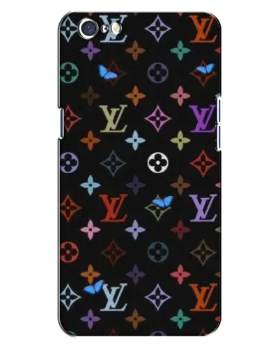 Чохол для OPPO A71 з картинкою «Кольорова монограма LV»