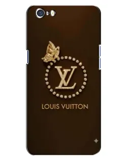 Чохол для OPPO A71 з картинкою «LV — золота печатка»